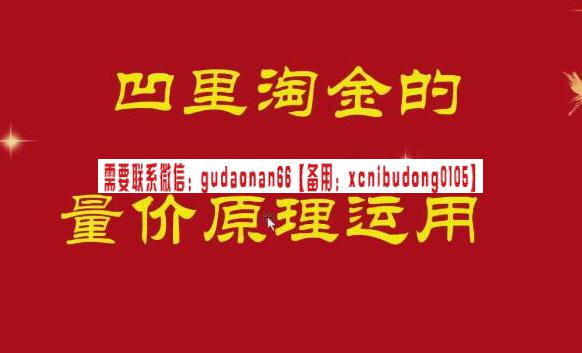量学云讲堂 冯雅丽2024庄影婀娜第6期课程正课系统课+收评